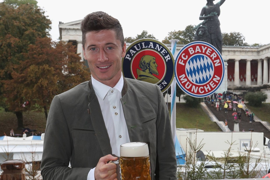 Robert Lewandowski na Oktoberfest