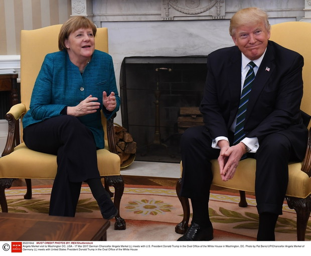 Angela Merkel w Bia?ym Domu