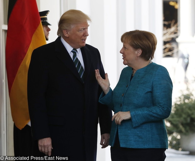 Angela Merkel w Bia?ym Domu