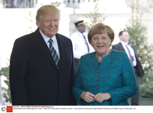 Angela Merkel w Bia?ym Domu