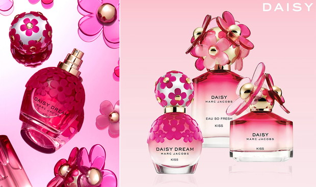 Perfumy Marc Jacobs Kiss: Daisy Kiss, Eau So Fresh Kiss, Dream Kiss