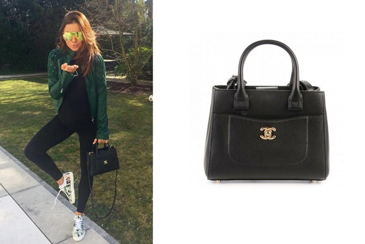 Anna Lewandowska z torebką Chanel