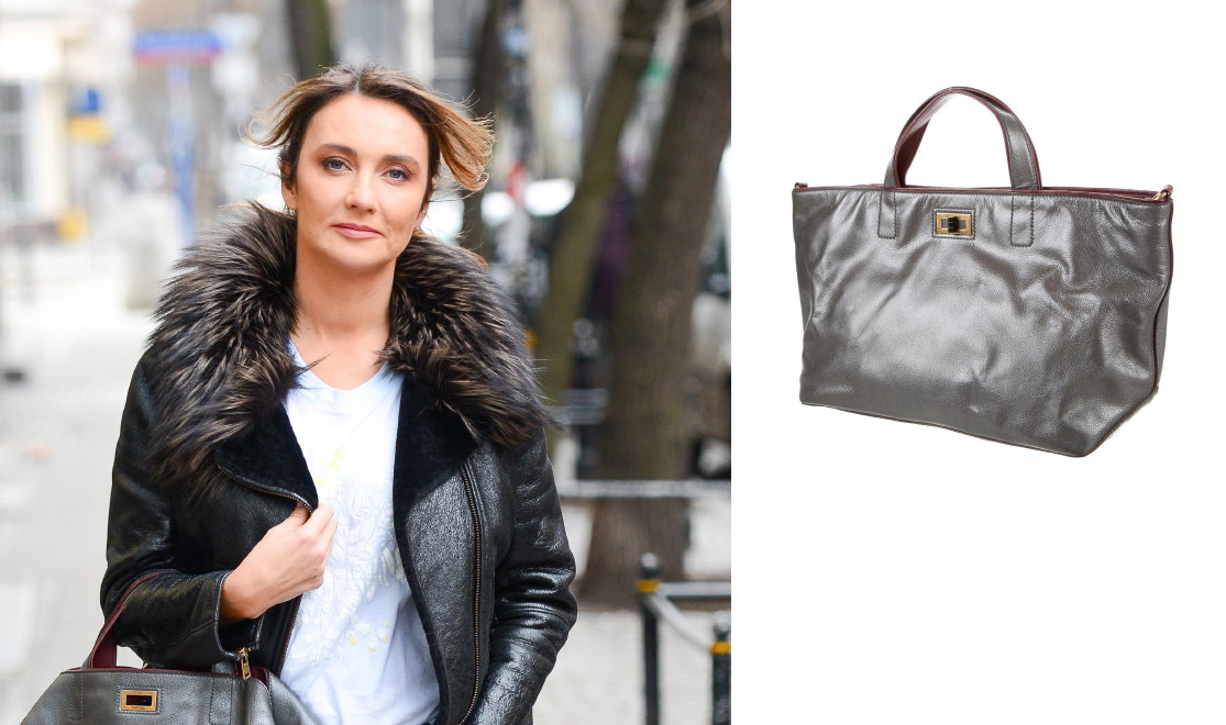 Dominika Kulczyk z torbą Chanel i w butach Chanel