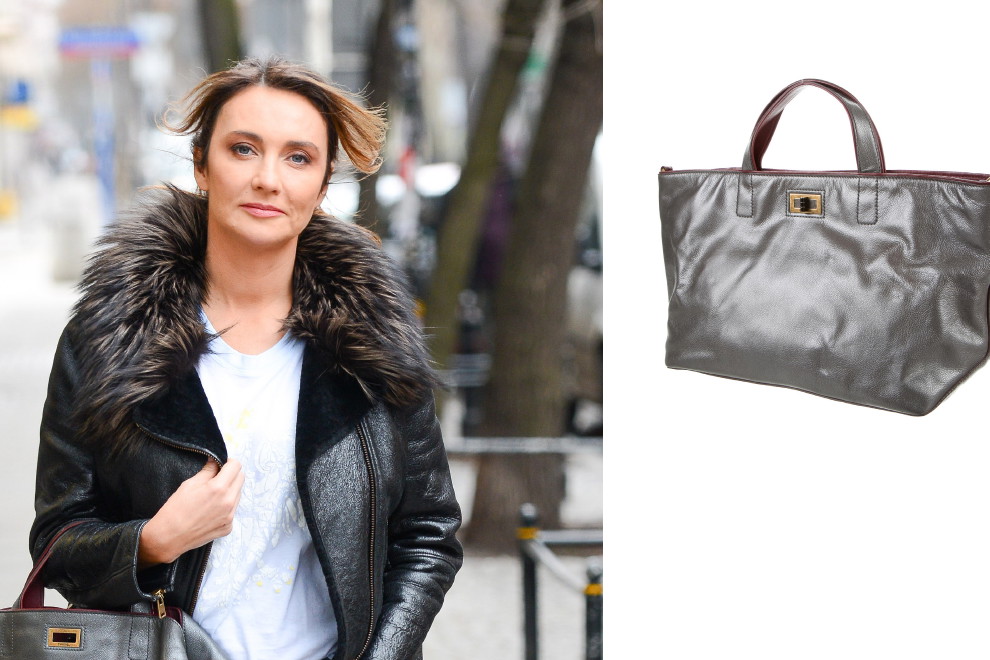 Dominika Kulczyk z torbą Chanel i w butach Chanel