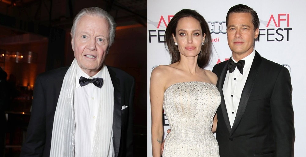 Jon Voight, Angelina Jolie, Brad Pitt