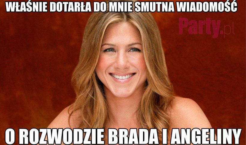 Memy z rozstania Angeliny Jolie i Brada Pitta
