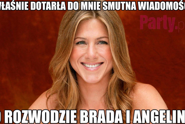 Memy z rozstania Angeliny Jolie i Brada Pitta