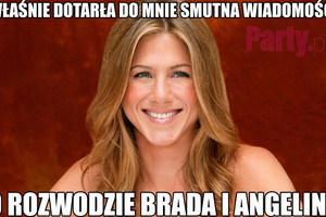 Memy z rozstania Angeliny Jolie i Brada Pitta