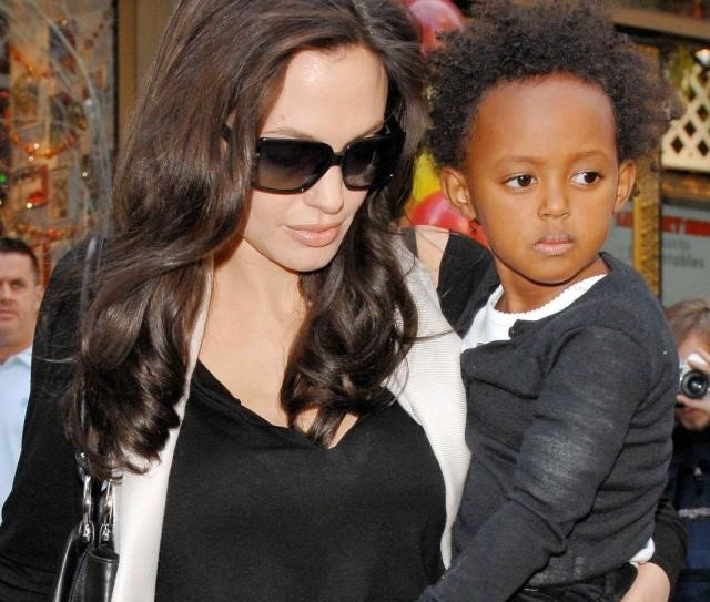 Angelina Jolie z dzieckiem