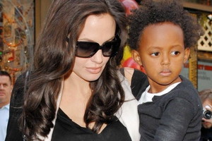Angelina Jolie z dzieckiem