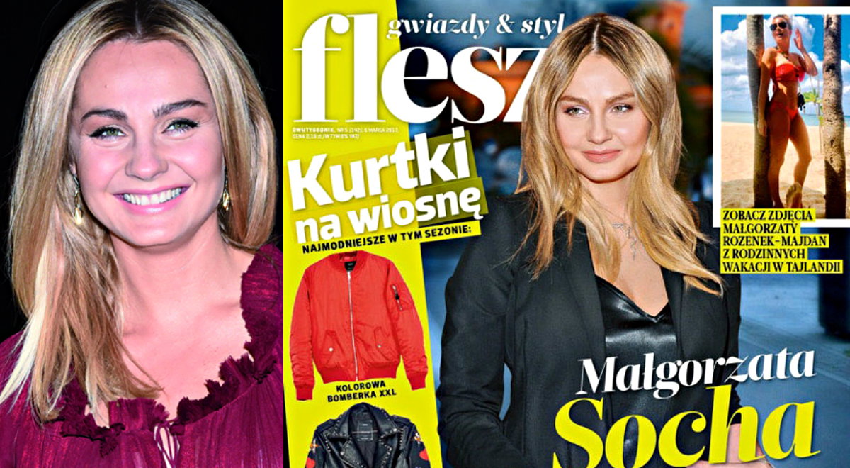 Małgorzata Socha we "Fleszu"