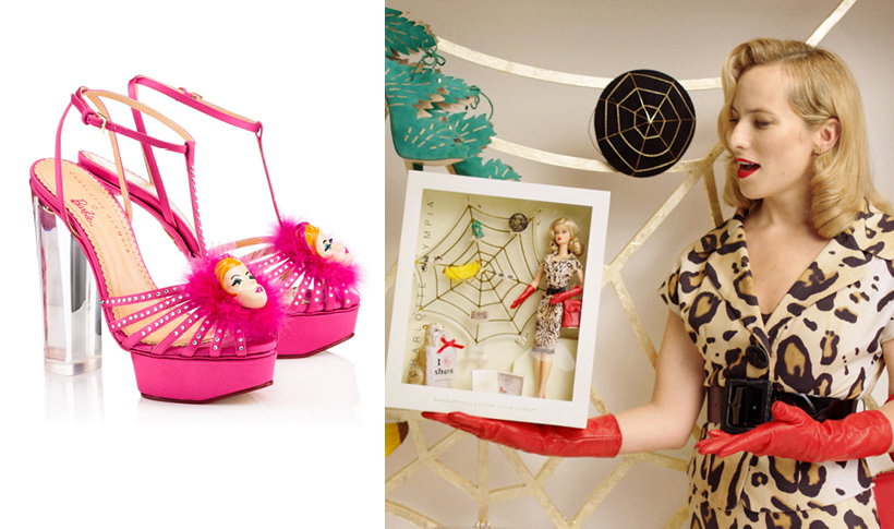 kolekcja Charlotte Olympia x Barbie