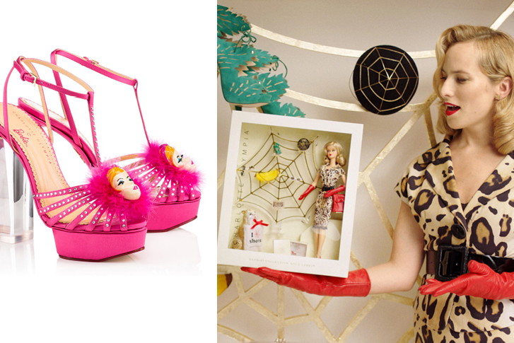 kolekcja Charlotte Olympia x Barbie