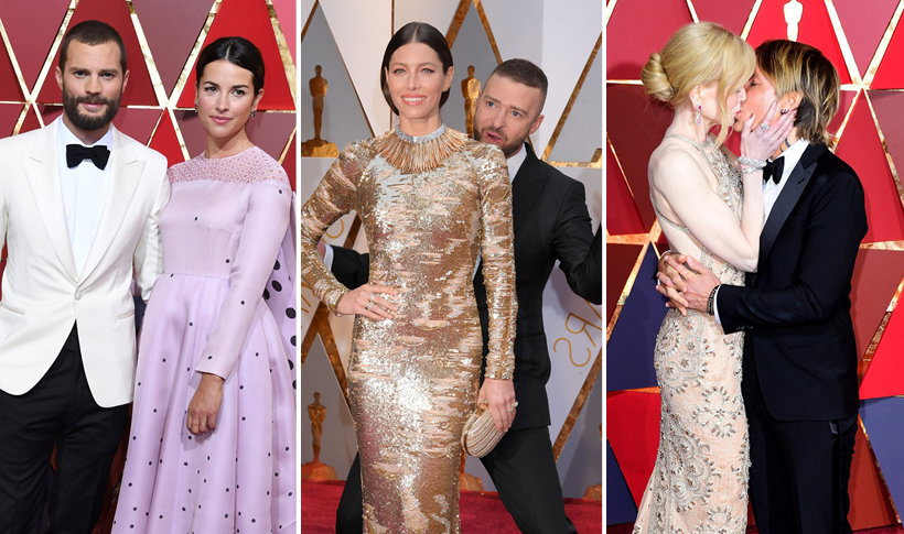 Pary na rozdaniu Oscarów 2017