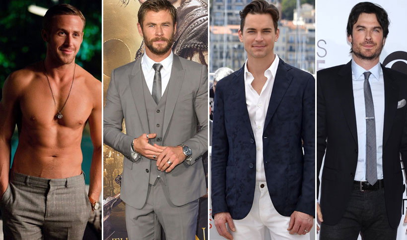 Ryan Gosling, Chris Hemsworth, Matt Bomer, Ian Somerhalder
