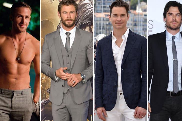 Ryan Gosling, Chris Hemsworth, Matt Bomer, Ian Somerhalder
