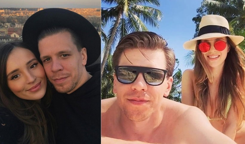 Wojtek Szczęsny i Marina Łuczenko na wakacjach w Las Vegas. Szczęsny bez koszulki