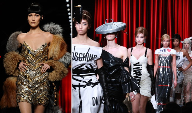 Pokaz kolekcji Moschino jesień-zima 2017/2018