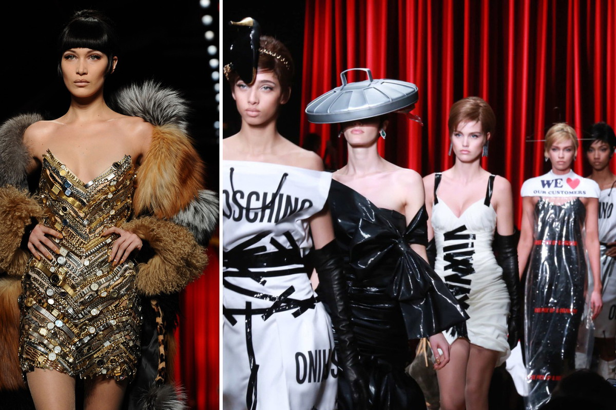 Pokaz kolekcji Moschino jesień-zima 2017/2018