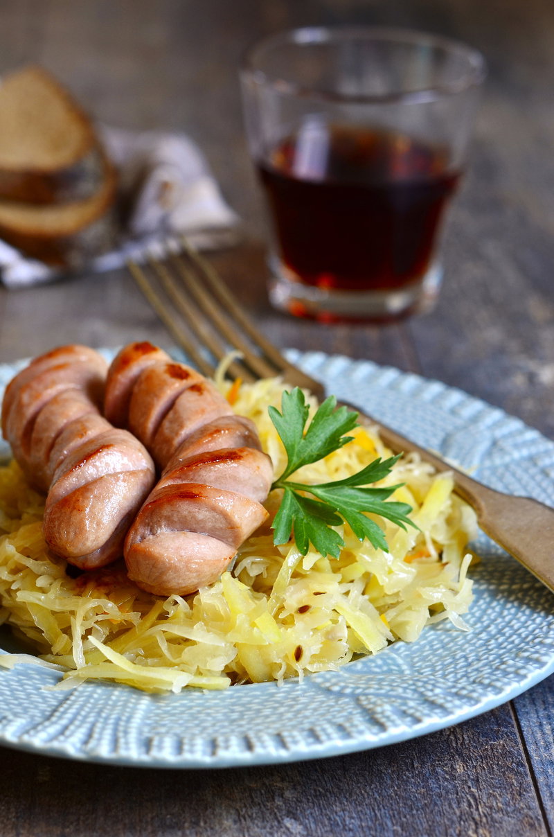 Kapusta z kiełbasą