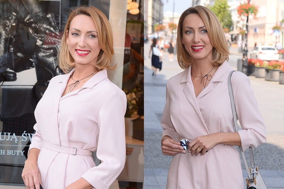 Anna Kalczyńska na imprezie marki Ecco