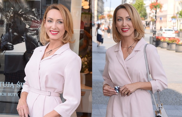 Anna Kalczyńska na imprezie marki Ecco