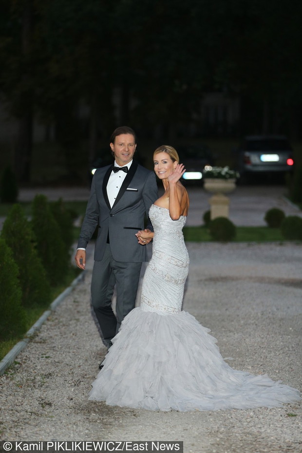 Przyjecie weselne Rozenek i Majdana