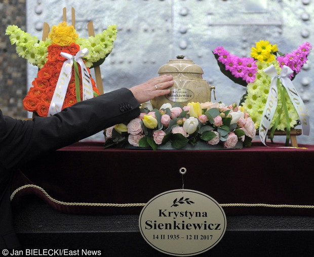 Pogrzeb Krystyny Sienkiewicz