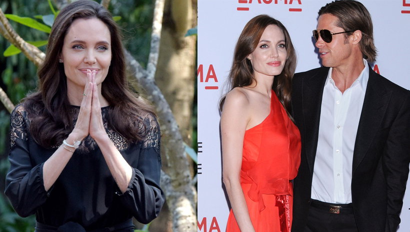 Angelina Jolie o rozstaniu z Bradem Pittem