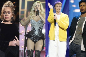 Adele, Doda, Justin Bieber, Enrique Iglesias