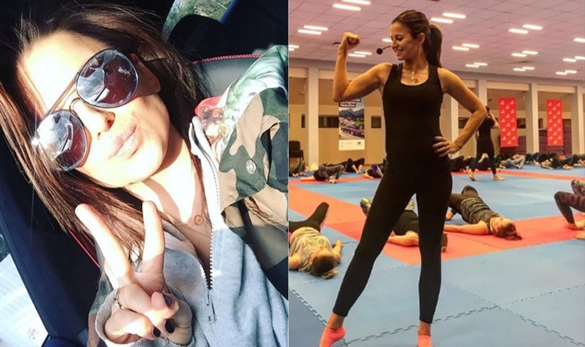 Anna Lewandowska pokazała, jak ćwiczy w ciąży