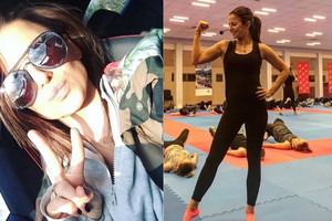 Anna Lewandowska pokazała, jak ćwiczy w ciąży