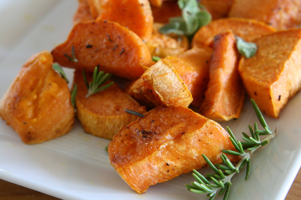 Pieczone bataty