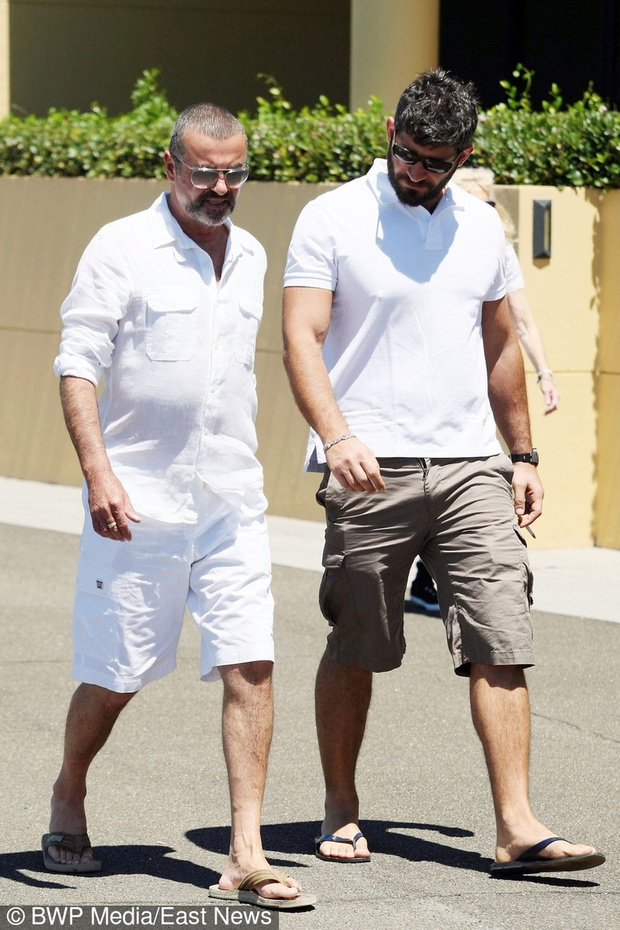 George Michael z ch?opakiem