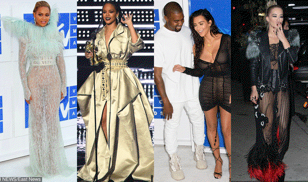 Gala MTV Video Music Awards 2016: Beyonce z córką, Rihanna, Kim Kardashian, Rita Ora, Britney