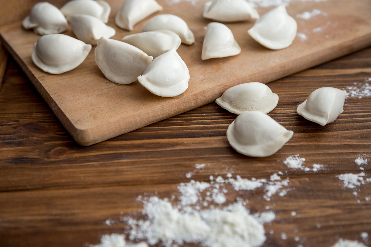 Pierogi z opieńkami