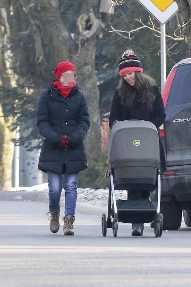 Natalia Kukulska z Laura najmlodszym dzieckiem 26-01-2016
