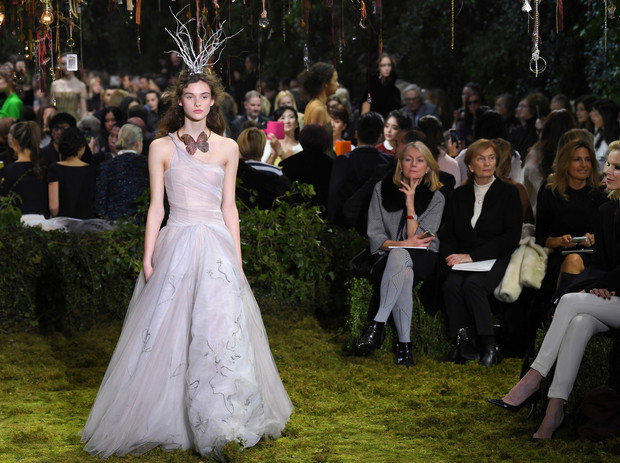 Pokaz Dior couture na lato 2017