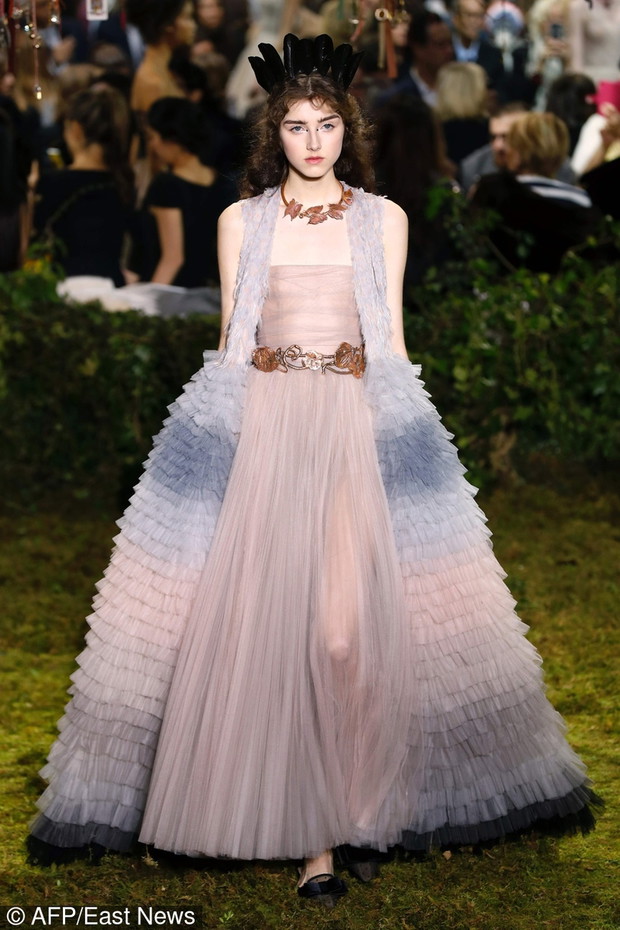 Pokaz Dior couture na lato 2017