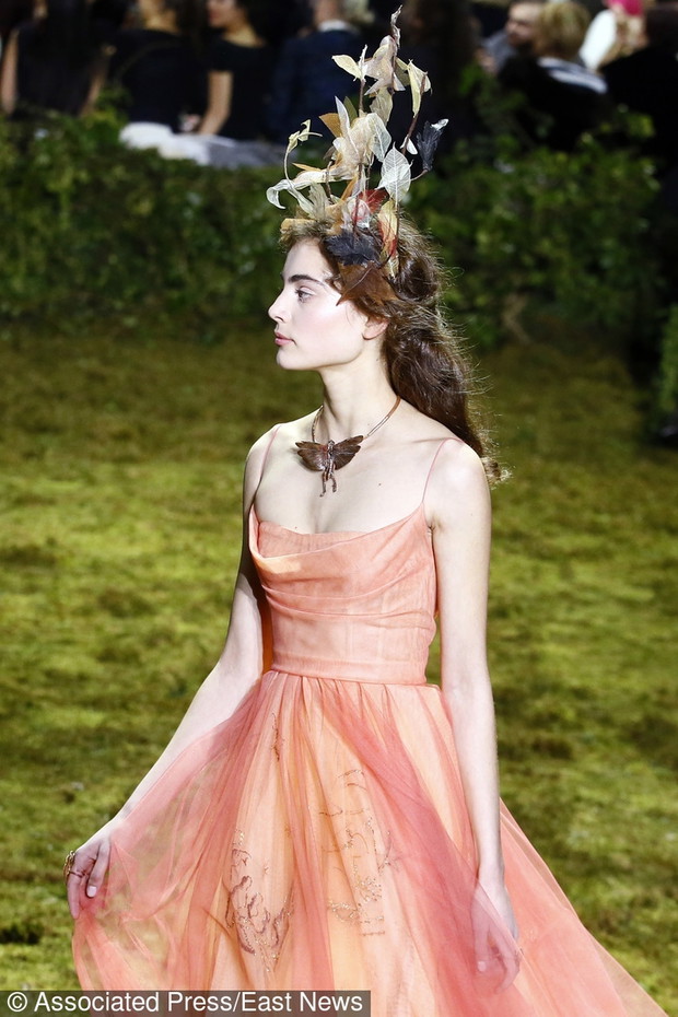 Pokaz Dior couture na lato 2017
