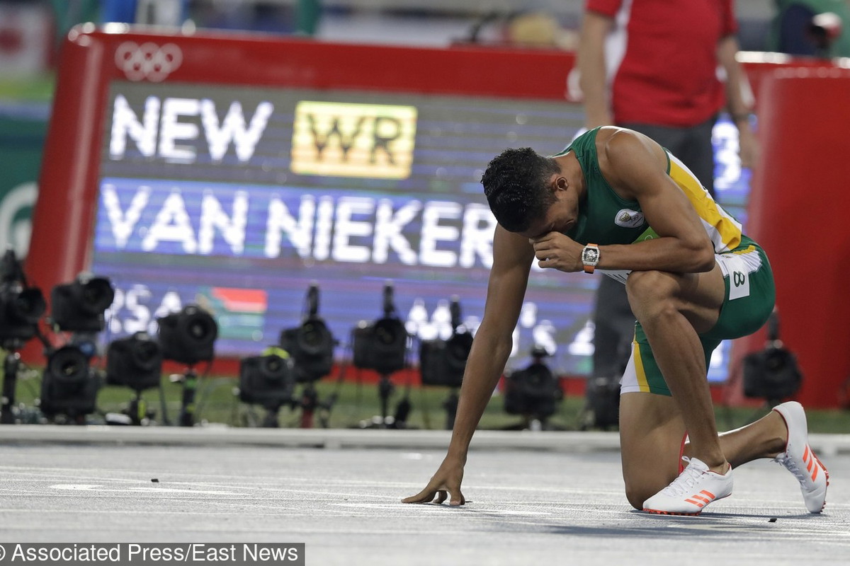 Wayde van Niekerk rekord świata Rio 2016