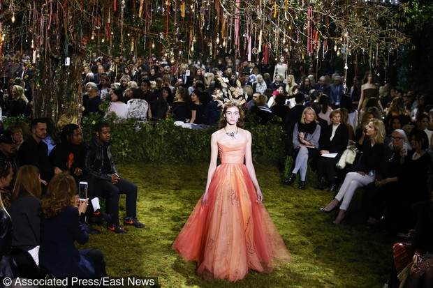 Pokaz Dior couture na lato 2017