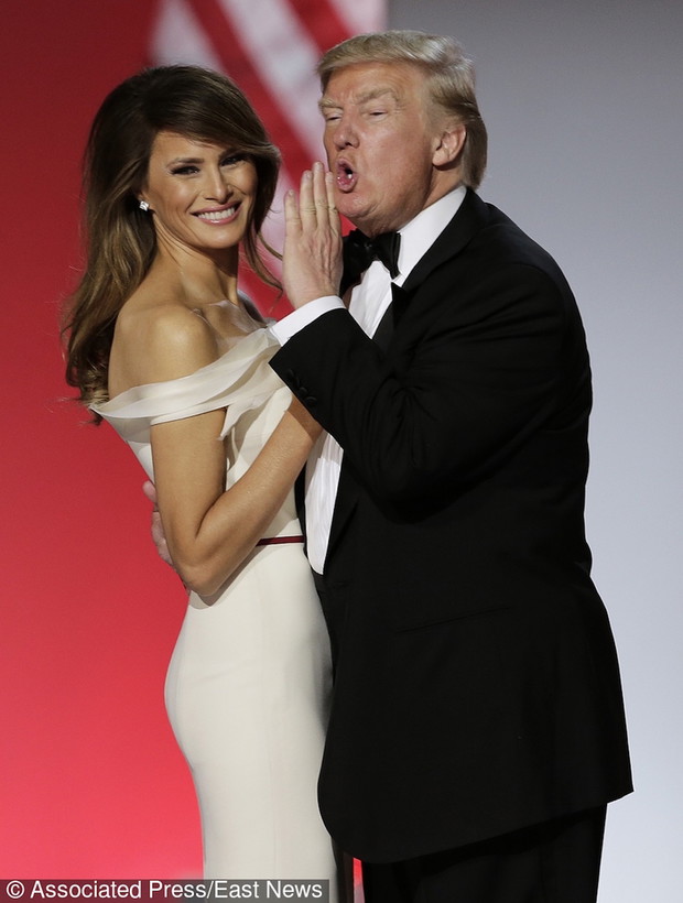 Prezydent Trump z rodzin? podczas balu Freedom Inaugural