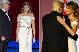 Kto zaprojektował suknię Melanii Trump?