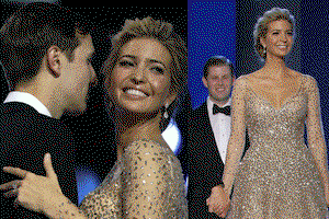 Ivanka Trump na Balu Inauguracyjnym