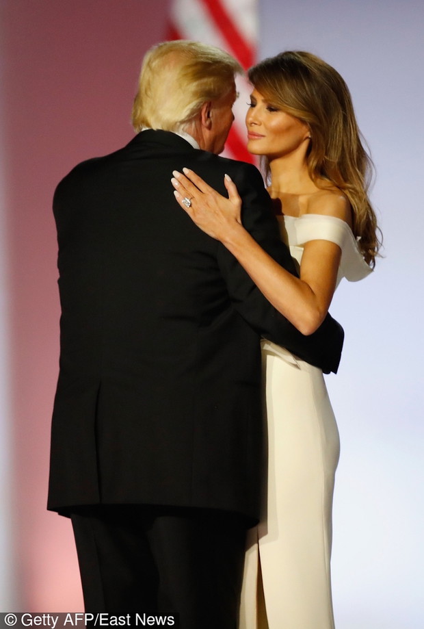 Prezydent Trump z rodzin? podczas balu Freedom Inaugural