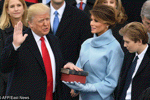 Donald Trump zaprzysiężony na prezydenta USA