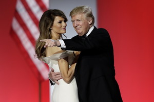 Donald Trump i Melania Trump - pierwszy taniec