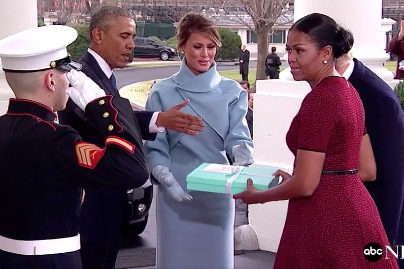 Michelle Obama dostała prezent od Melanii Trump