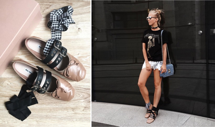 Baleriny Miu Miu 2016, Jessica Mercedes